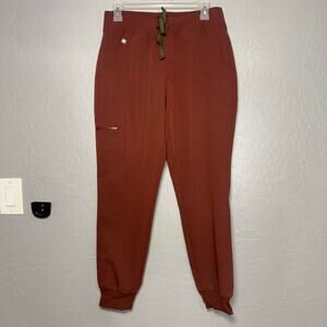 NWT Figs Womens Zamora Jogger Scrub Pant, Small, Walnut 1002621